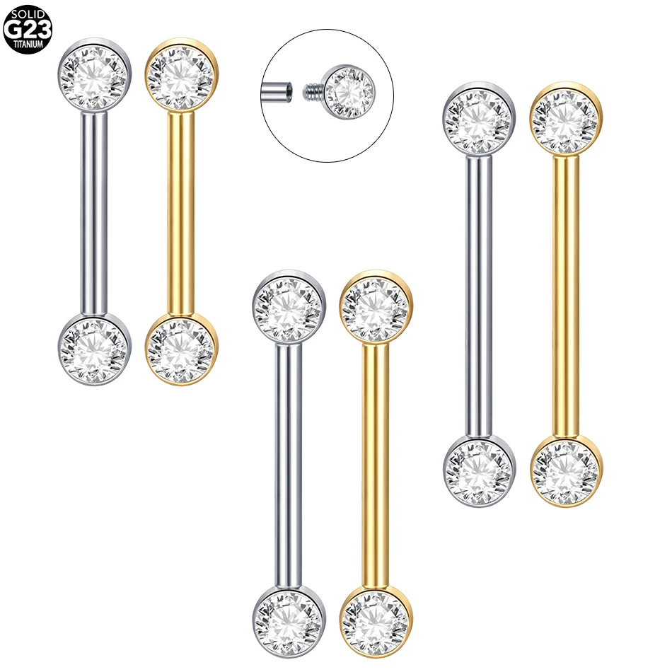 Body Jewelry Implants - 1/5 قطعة زرع الصف التيتانيوم داخليا