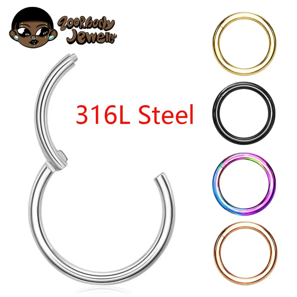 Body Jewelry Quality - 10 قطعة 316L الفولاذ المقاوم للصدأ