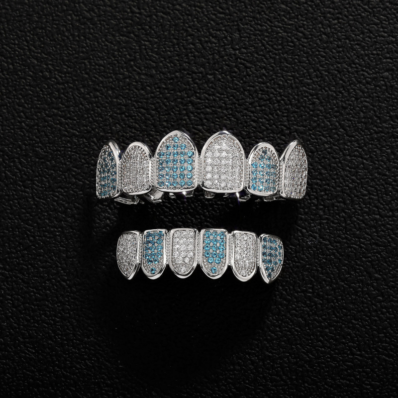 Body Jewelry Real Diamonds - أطقم أسنان فاخرة جديدة مرصعة بالألماس
