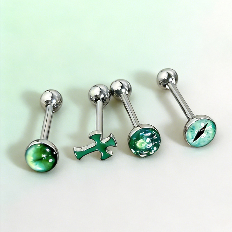 Body Jewelry Quality - 1 قطعة عالية الجودة العصرية الأخضر