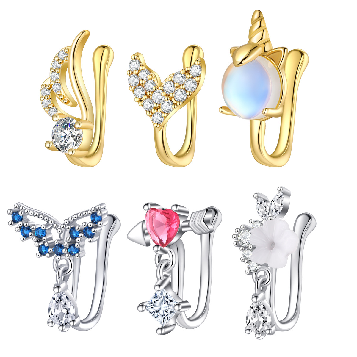 Body Jewelry Quality - وهمية ثقب الأنف مجوهرات عالية الجودة