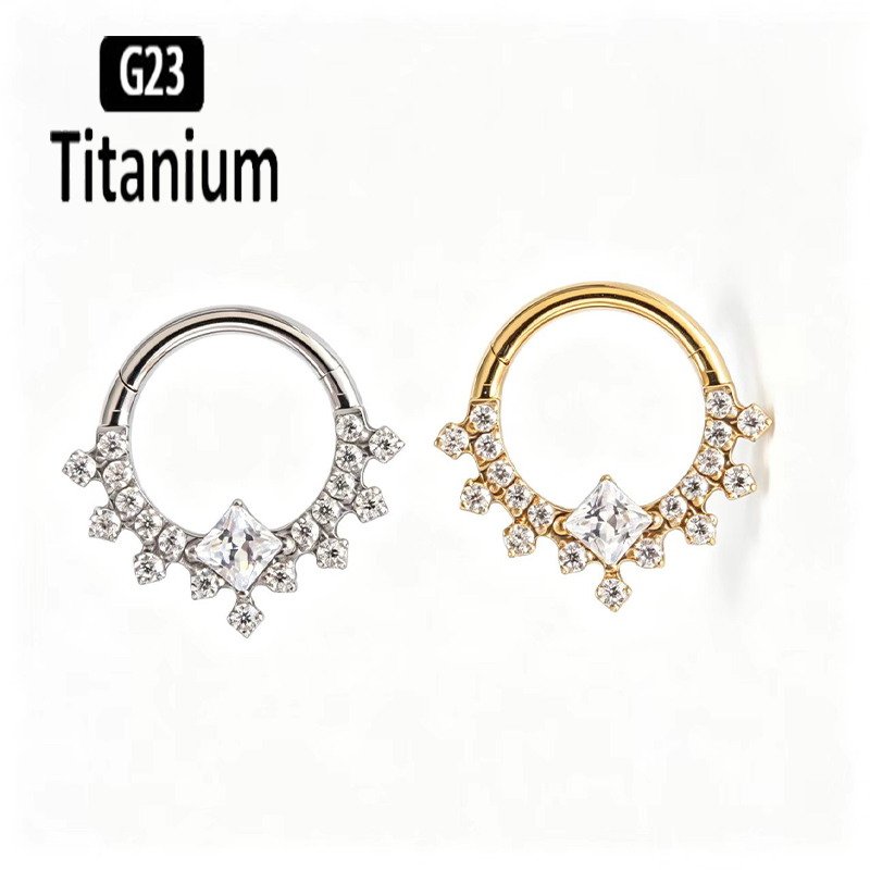 Body Jewelry Quality - حلقات أنف وثقب الأنف من التيتانيوم