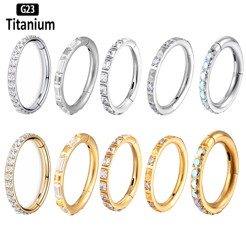 ASTM F136 أقراط تيتانيوم عالية - مراجعة Body Jewelry Quality وسعره