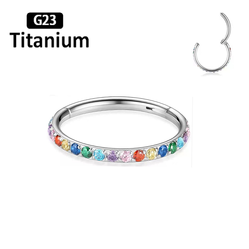 ASTM F136 أقراط تيتانيوم عالية - مراجعة Body Jewelry Quality وسعره
