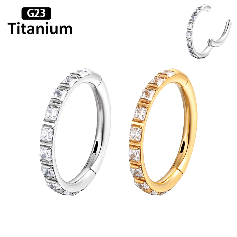 ASTM F136 أقراط تيتانيوم عالية - مراجعة Body Jewelry Quality وسعره
