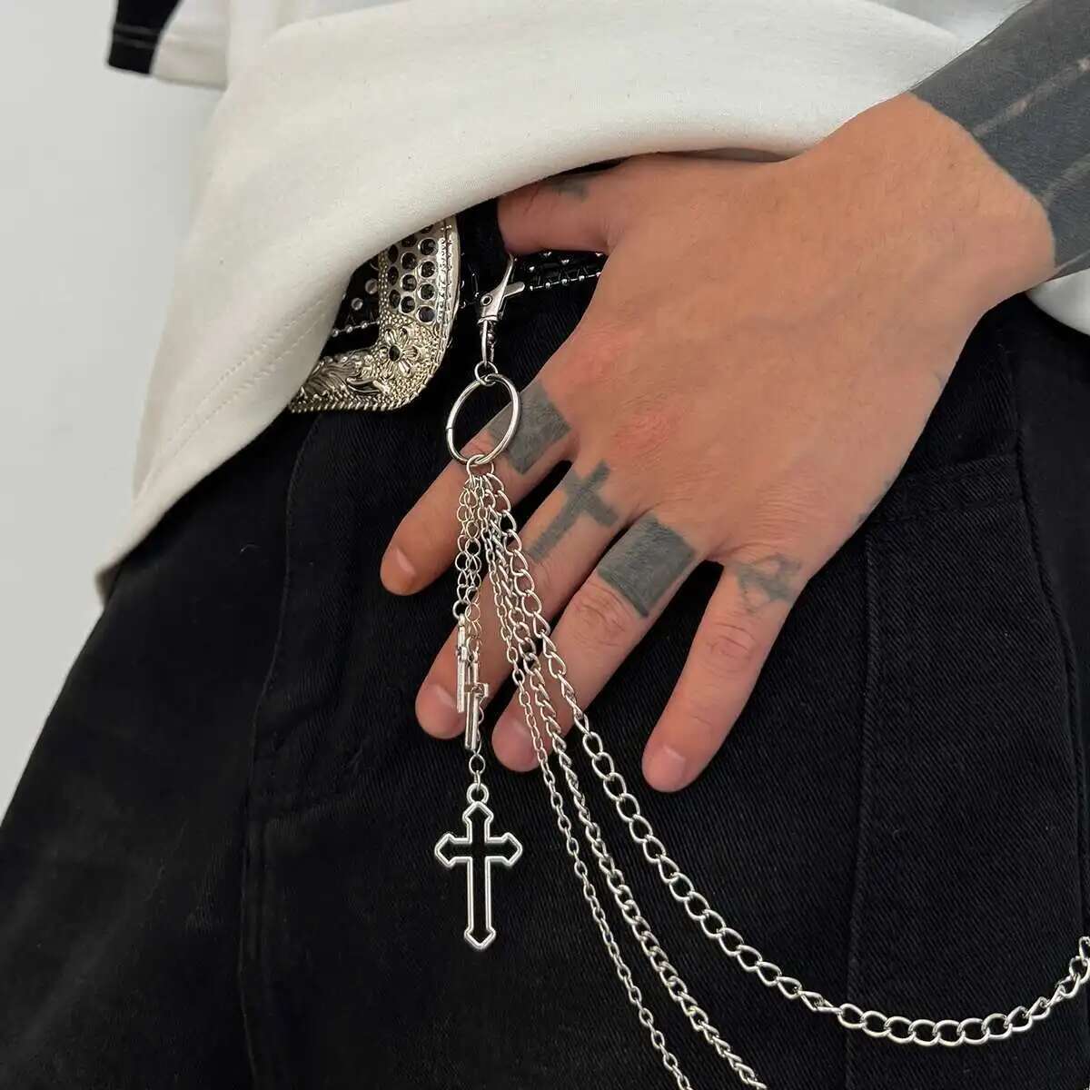 Ingemark العصرية الإبداعية الص - مراجعة Body Jewelry Men وسعره