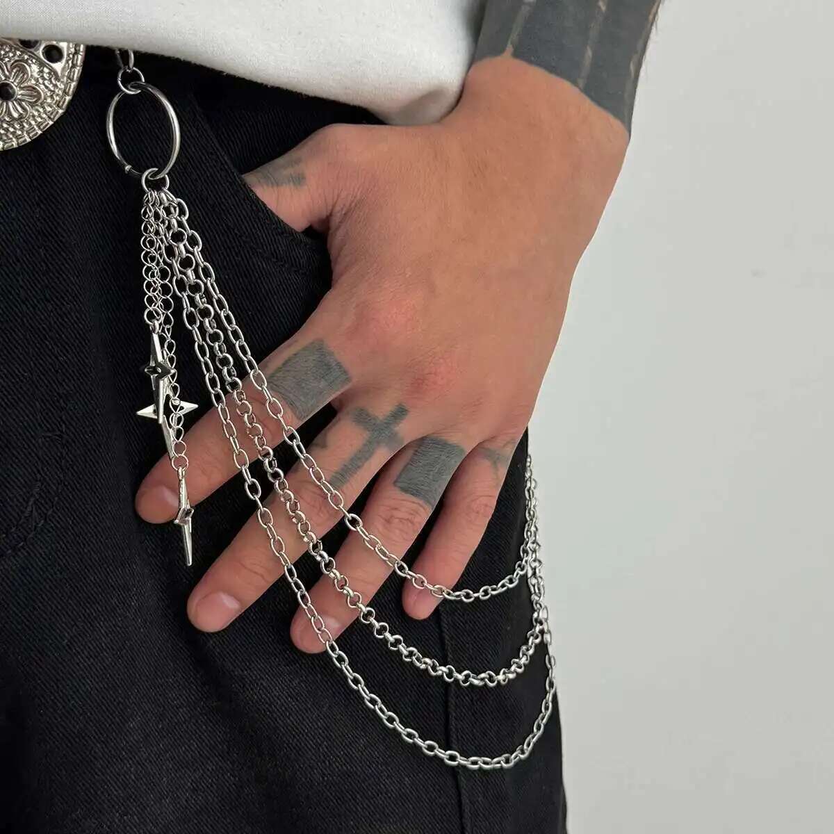 Ingemark العصرية الإبداعية الص - مراجعة Body Jewelry Men وسعره