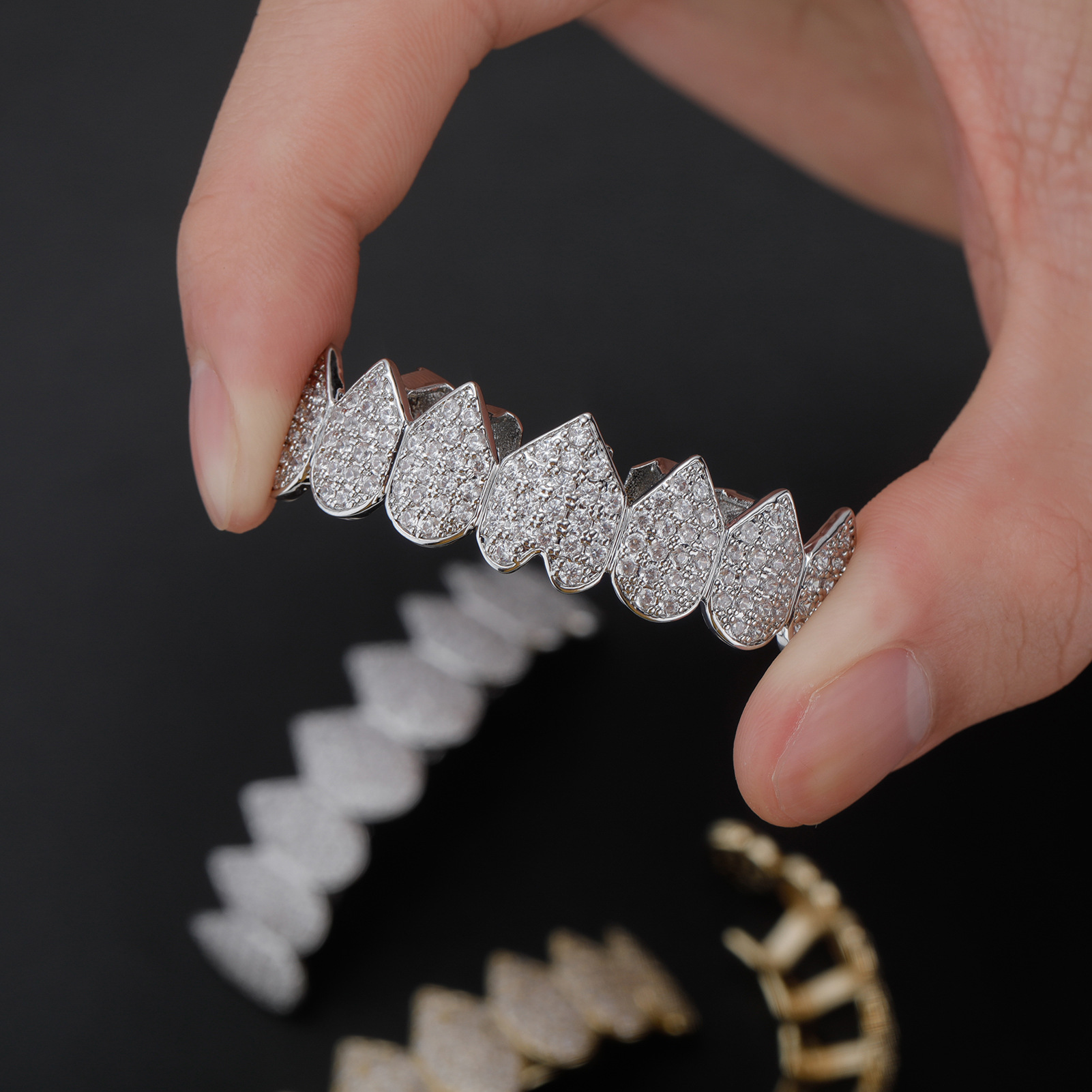 RACHELZ الهيب هوب 8/8 مثلج خار - مراجعة Body Jewelry Men وسعره