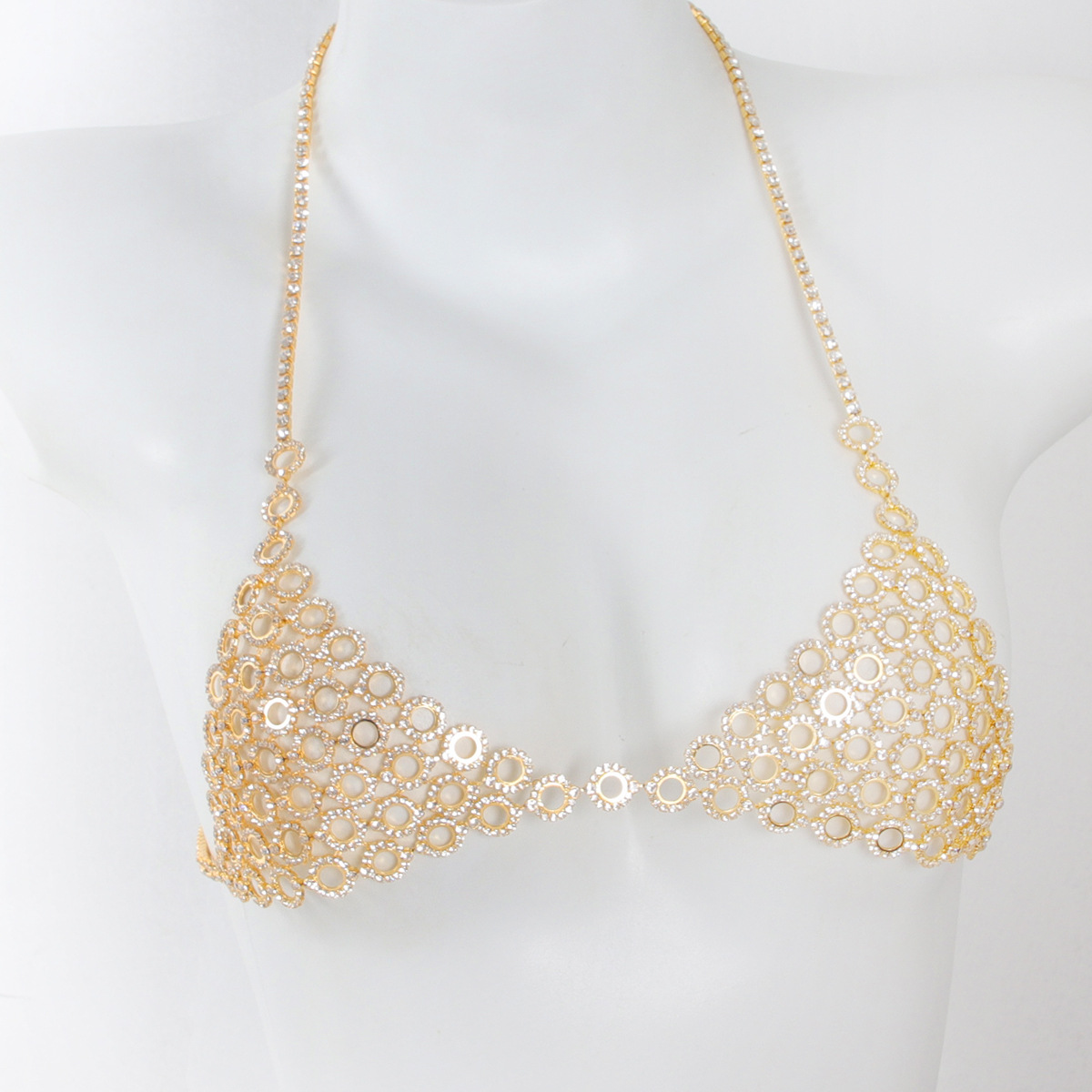 طقم سلسلة خصر حمالة صدر من ثلا - مراجعة Body Jewelry Necklace وسعره