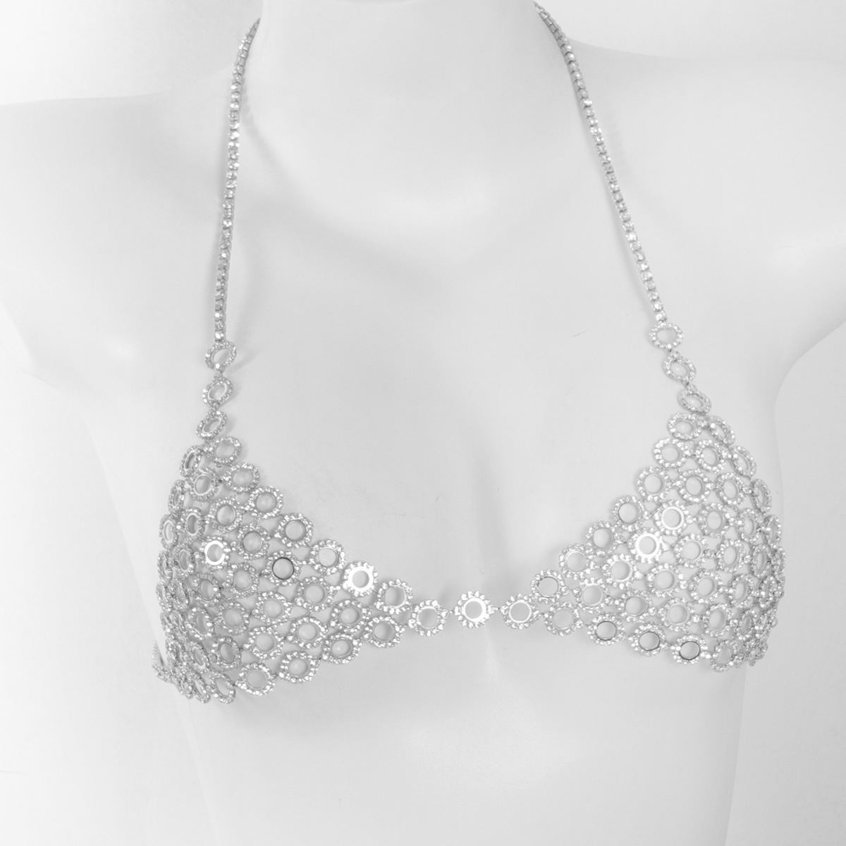 طقم سلسلة خصر حمالة صدر من ثلا - مراجعة Body Jewelry Necklace وسعره