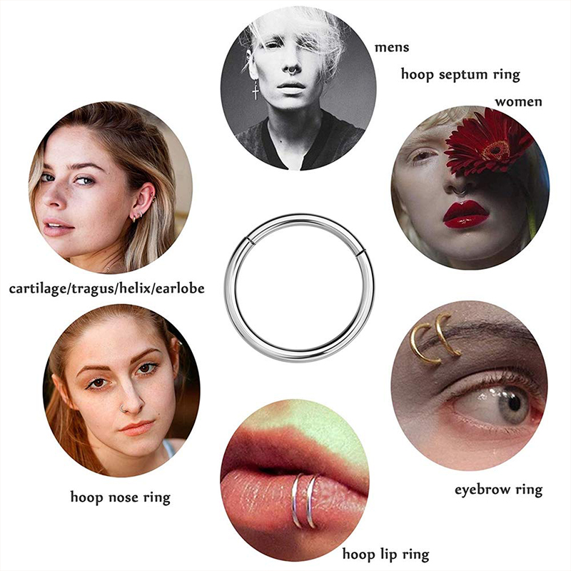 حلقات أنف وفواصل أنفية من الفو - مراجعة Body Jewelry Nose وسعره