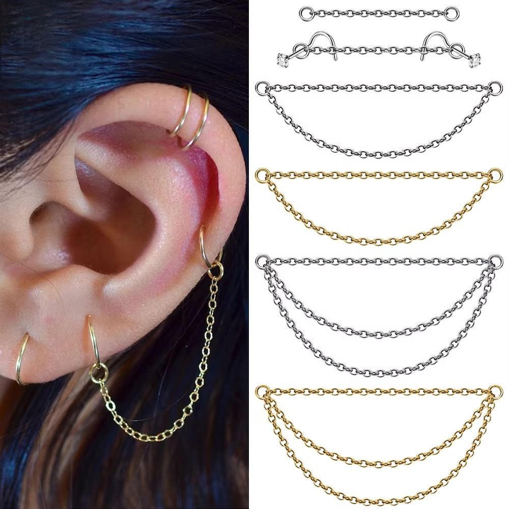 سلسلة أنف من التيتانيوم عصرية  - مراجعة Body Jewelry Nose وسعره