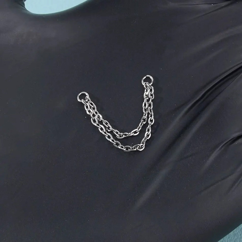 سلسلة أنف من التيتانيوم ثلاثية - مراجعة Body Jewelry Nose وسعره