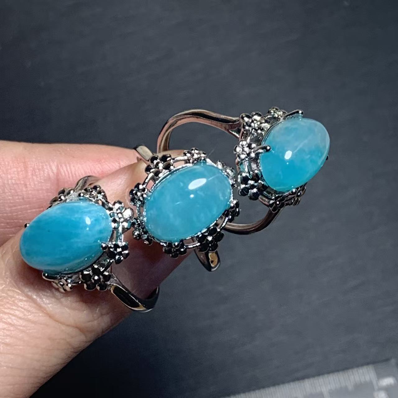 خاتم أمازونيت طبيعي قابل للتعد - مراجعة Body Jewelry Wholesale وسعره