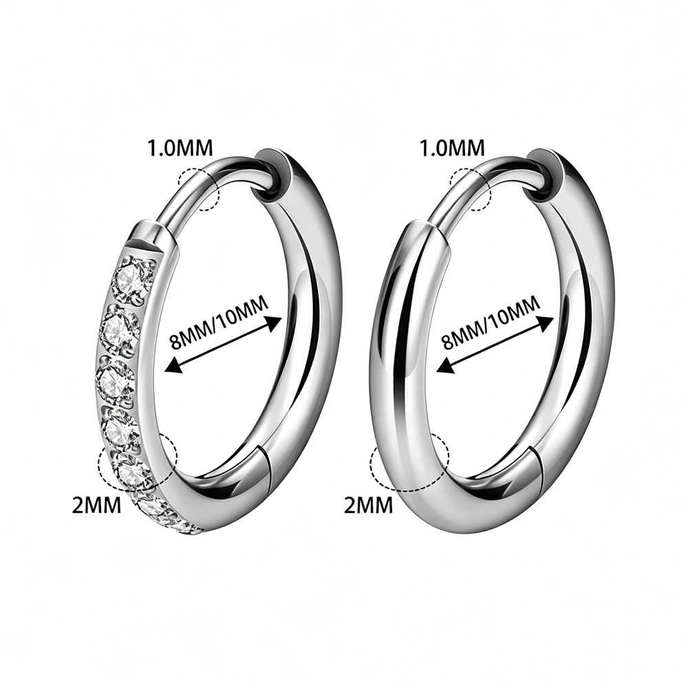 حلقة أنف دائرية مفصلية من التي - مراجعة Body Jewelry Quality وسعره