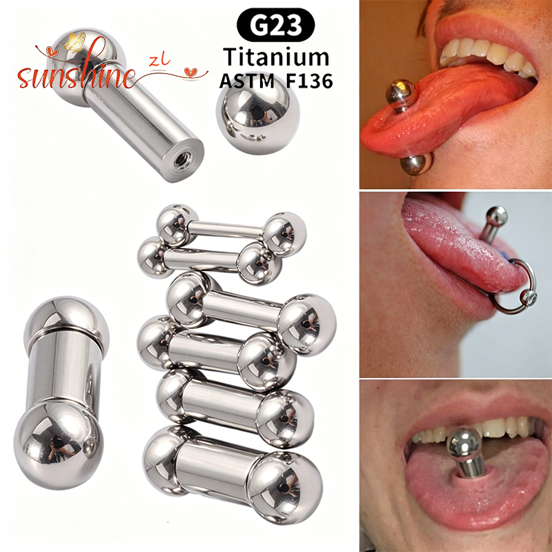 قضبان تيتانيوم مستقيمة بخيط دا - مراجعة Body Jewelry Implants وسعره