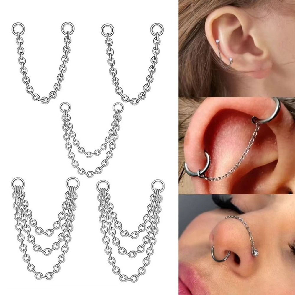 سلسلة أنف من التيتانيوم العصري - مراجعة Body Jewelry Nose وسعره