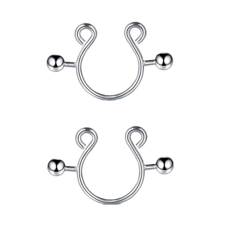 2 قطعة من حلقات الحلمات المصنو - مراجعة Body Jewelry Wholesale وسعره