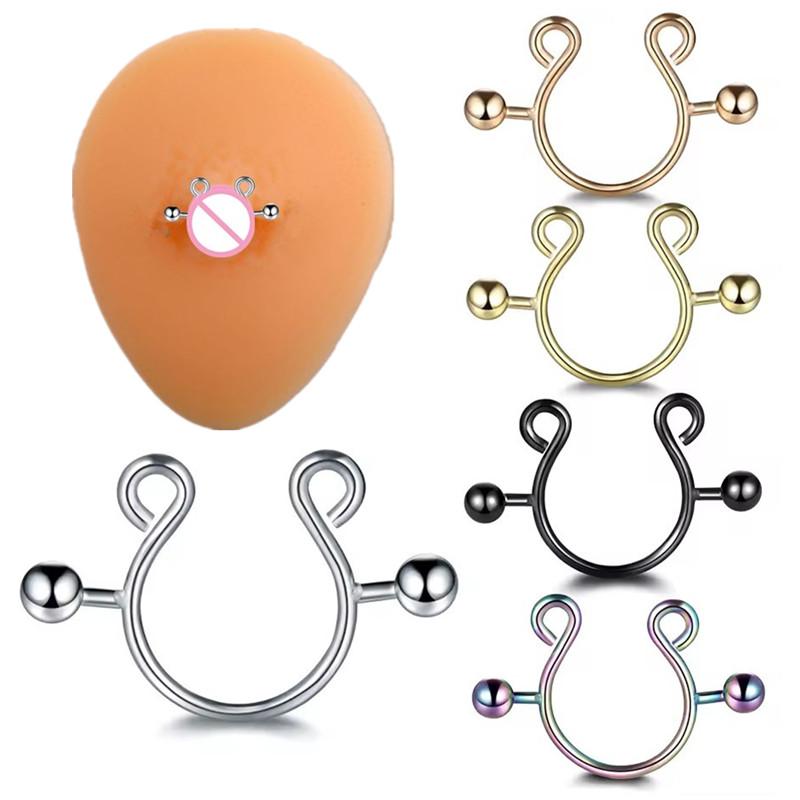 2 قطعة من حلقات الحلمات المصنو - مراجعة Body Jewelry Wholesale وسعره