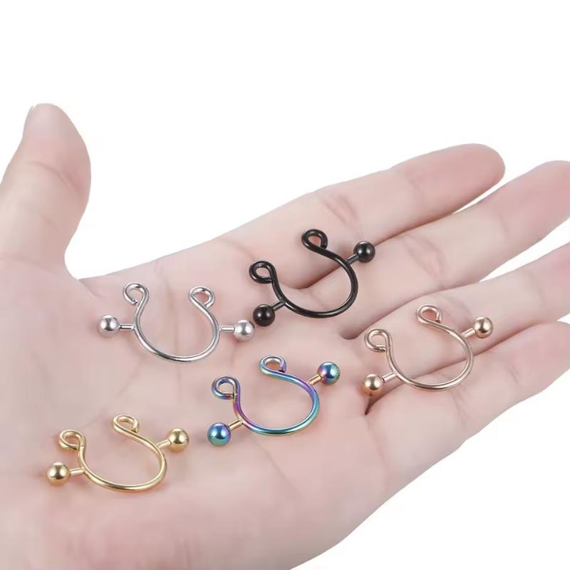 2 قطعة من حلقات الحلمات المصنو - مراجعة Body Jewelry Wholesale وسعره