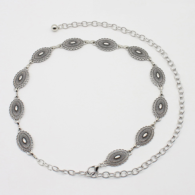 سلسلة خصر معدنية بوهيمية عرقية - مراجعة Body Jewelry Usa وسعره