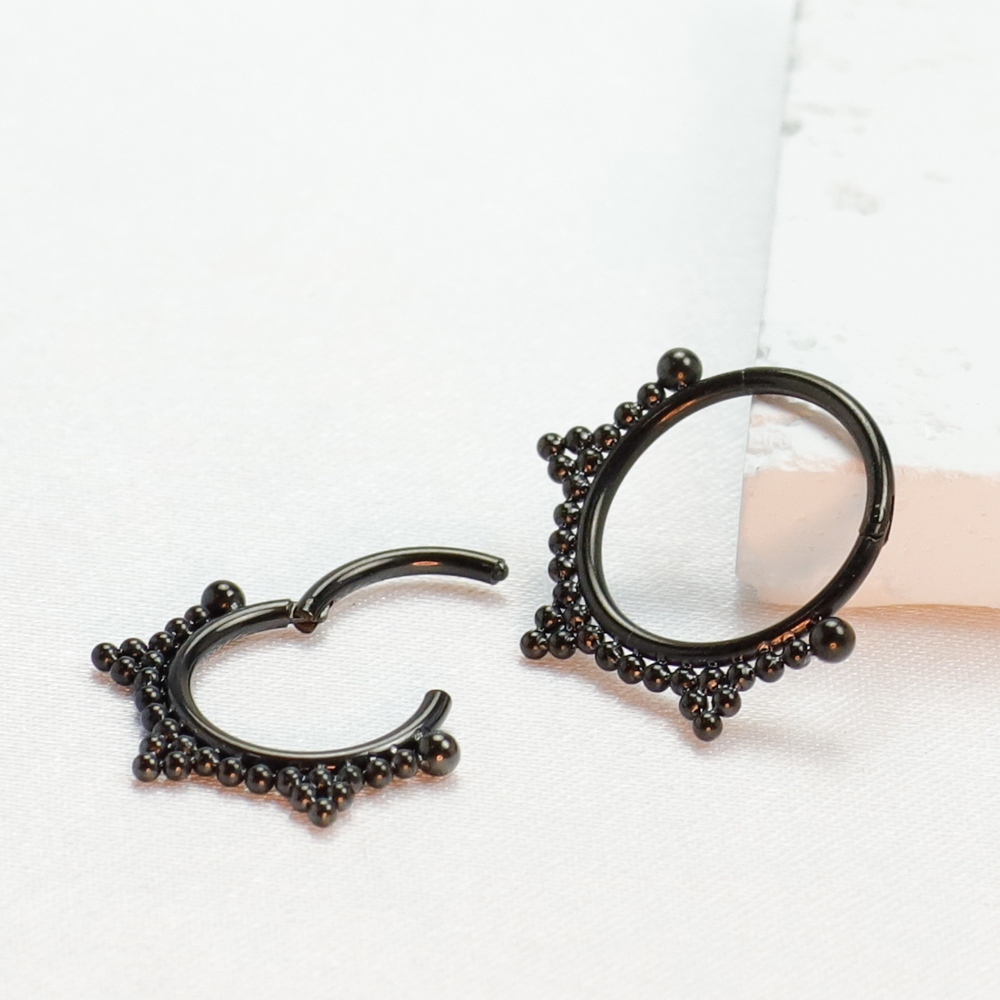 F136 التيتانيوم ثقب الأنف الأس - مراجعة Body Jewelry Implants وسعره