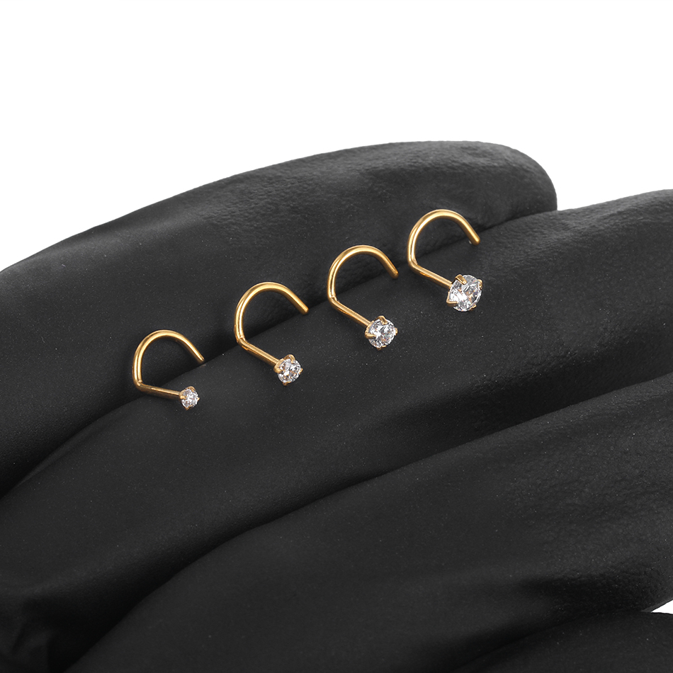 1/5 قطع مجوهرات ثقب الأنف من ا - مراجعة Body Jewelry Implants وسعره