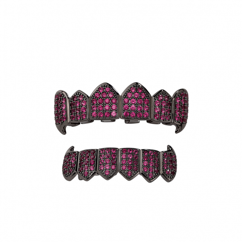 أطقم أسنان فاخرة جديدة مرصعة ب - مراجعة Body Jewelry Real Diamonds وسعره