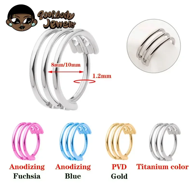 G23 التيتانيوم ثلاثة طبقة الجو - مراجعة Body Jewelry Quality وسعره