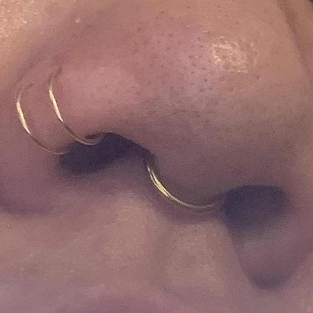 حلقات أنف وفواصل أنفية وهمية ل - مراجعة Body Jewelry Nose وسعره