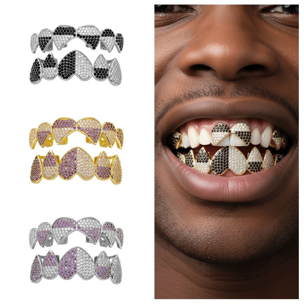 أغطية أسنان عالية الجودة بنمط  - مراجعة Body Jewelry Quality وسعره