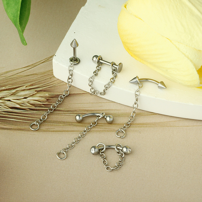 حلقات حلمة الثدي 16G من الفولا - مراجعة Body Jewelry Tunnels وسعره