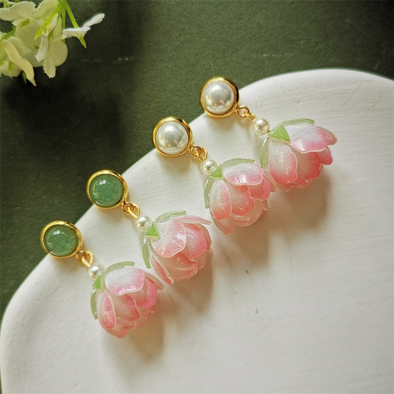 أقراط زهرة اللوتس الفريدة للنس - مراجعة Body Jewelry Wholesale وسعره
