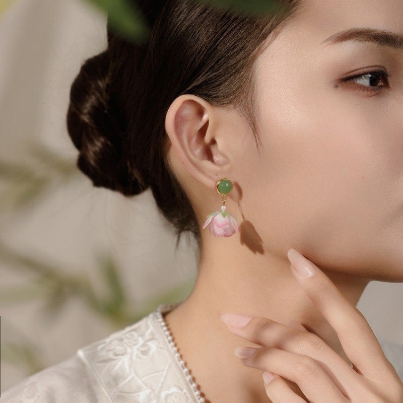 أقراط زهرة اللوتس الفريدة للنس - مراجعة Body Jewelry Wholesale وسعره