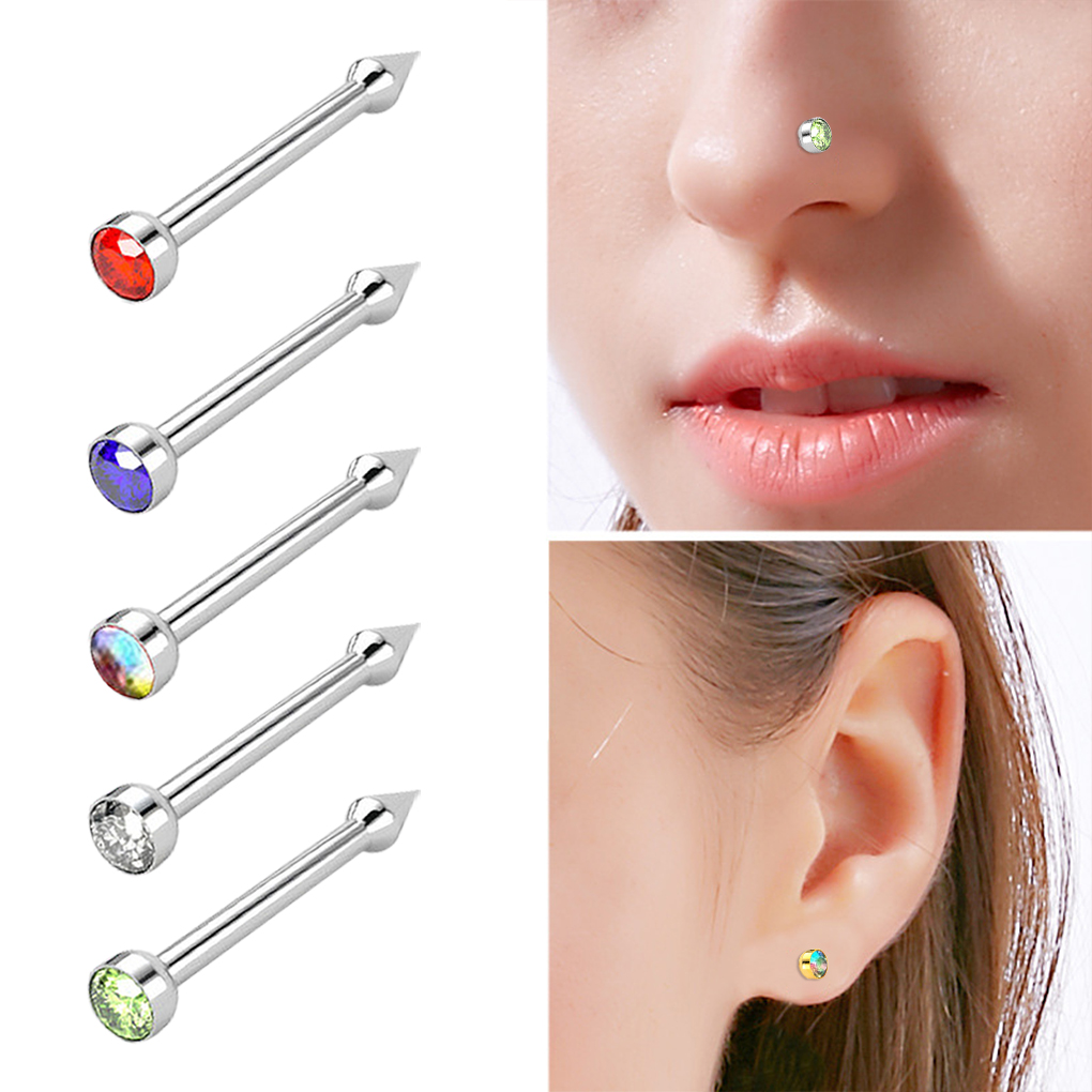 ثقب أداة الأنف الأذن دليل ثقب  - مراجعة Body Jewelry Nose وسعره