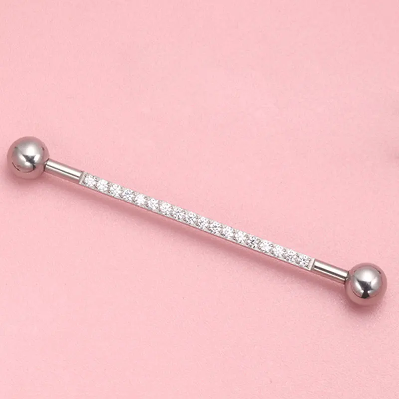 F136 زرع الصف التيتانيوم 14G خ - مراجعة Body Jewelry Implants وسعره