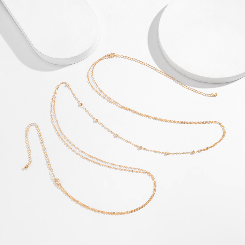 سلسلة جسم بسيطة للصدر والبطن ل - مراجعة Body Jewelry Necklace وسعره