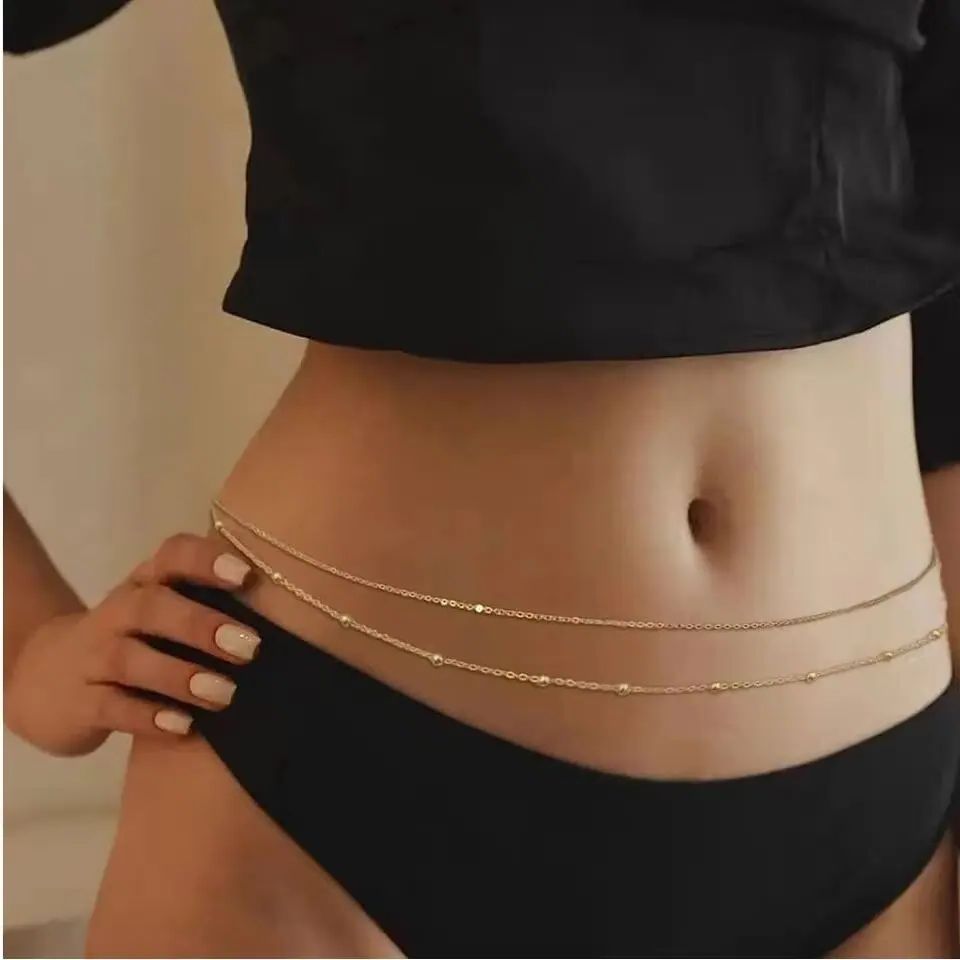 الهيب هوب طبقات مزدوجة البطن س - مراجعة Body Jewelry Usa وسعره