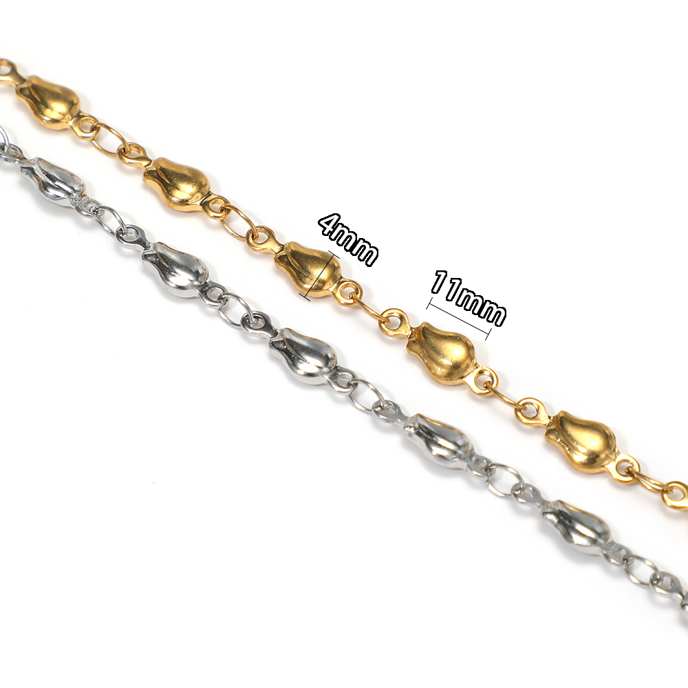 سلاسل خرز زهور من الفولاذ المق - مراجعة Body Jewelry Usa وسعره