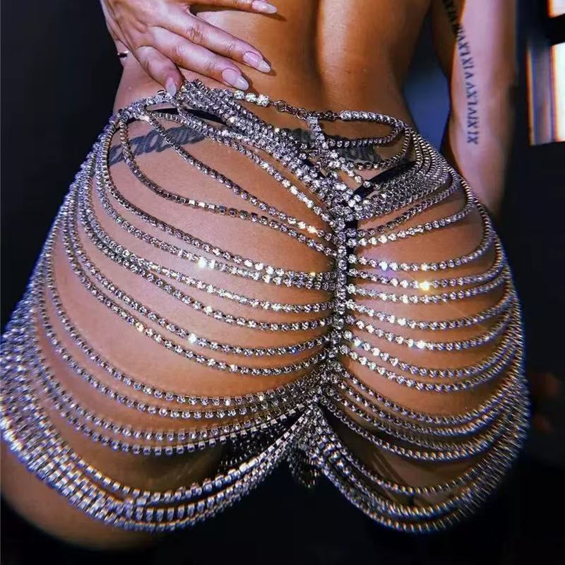 1pcSexy المألوف حجر الراين بعق - مراجعة Body Jewelry Tunnels وسعره