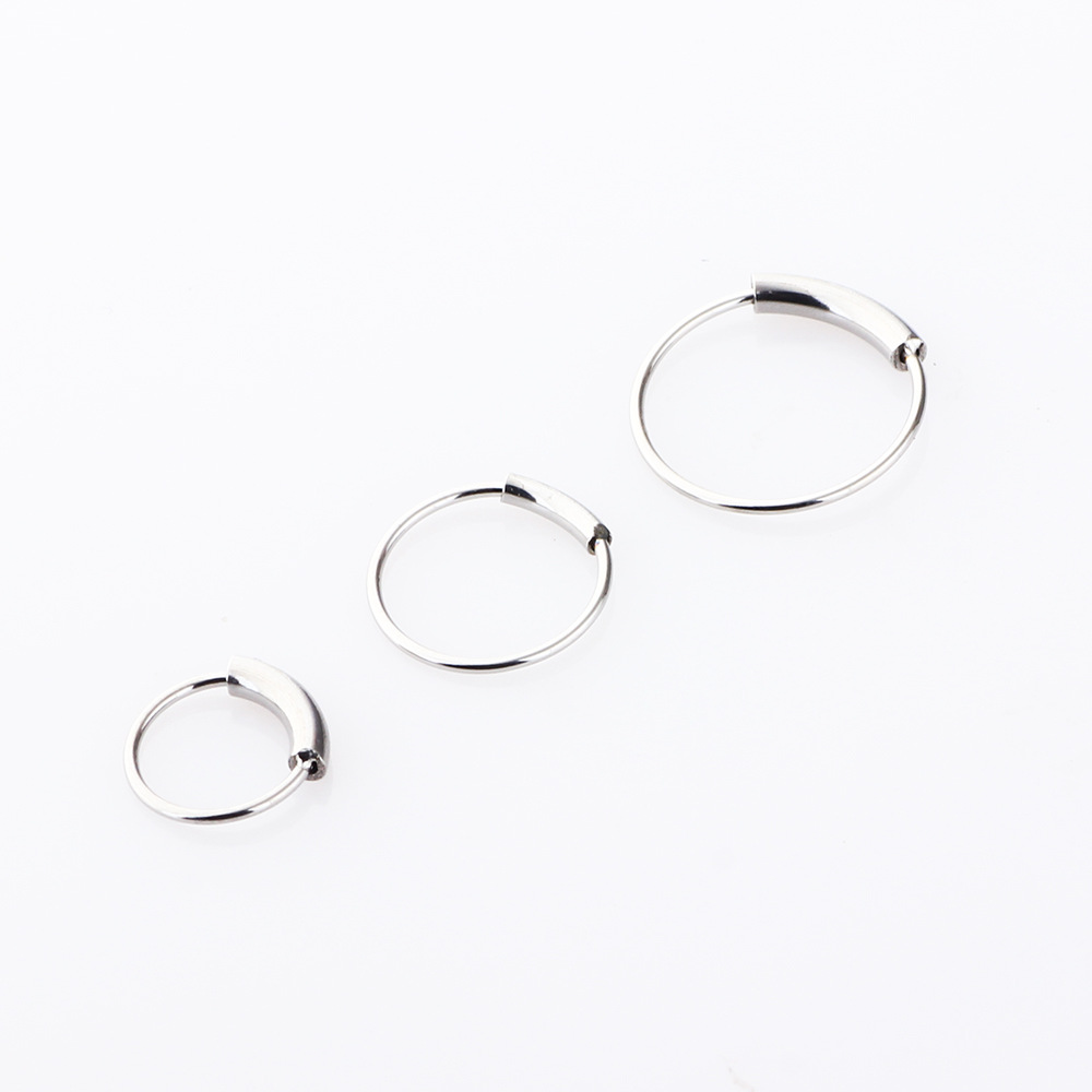 3 قطع/مجموعة حلقات مستمرة بدون - مراجعة Body Jewelry Nose وسعره