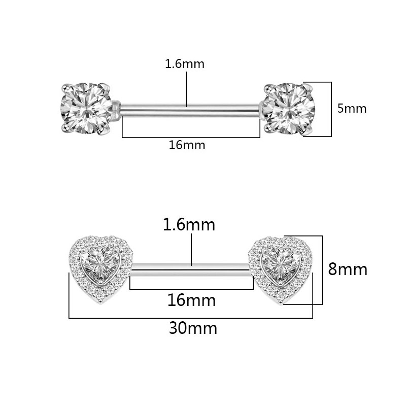 2 قطعة الأزياء عالية الجودة ال - مراجعة Body Jewelry Quality وسعره